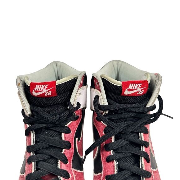 Nike SB Dunk High Pro Jason Voorhees Size 10 305050-062 Deep Red 2007 - Picture 7 of 10